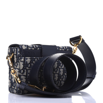 Christian Dior Oblique 30 Montaigne Box Bag Blue 3 of 12