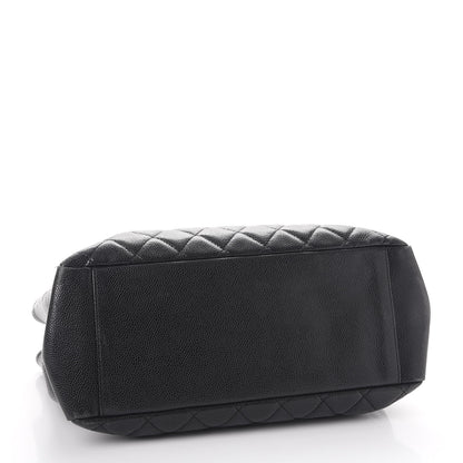 Chanel Caviar Quilted Grand Shopping Tote GST Black 4 of 13