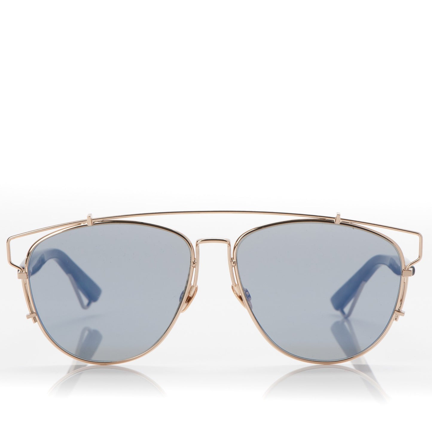 Technologic Sunglasses Gold Blue