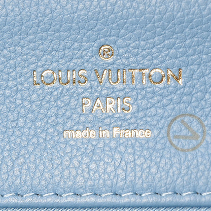 Louis Vuitton Calfskin Lockme MM Bleuet 6 of 19