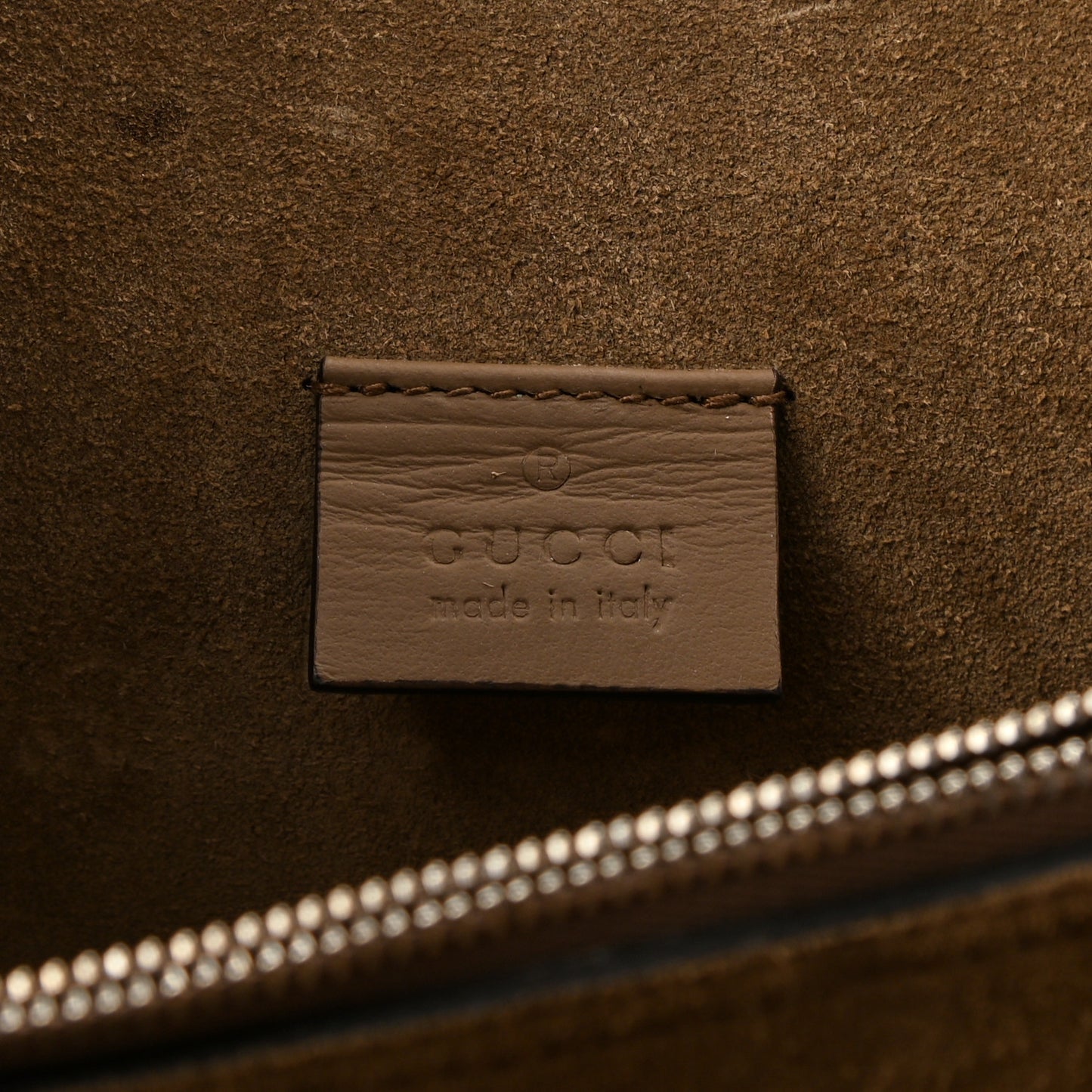 GG Supreme Monogram Small Dionysus Shoulder Bag Taupe