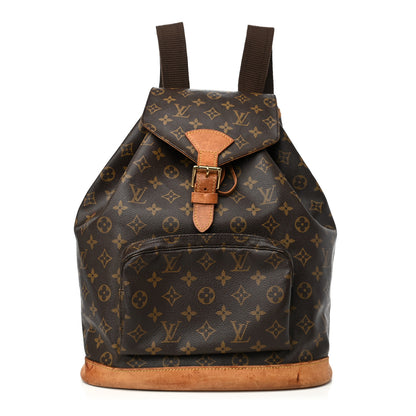 Louis Vuitton Monogram Montsouris GM Backpack 1 of 7