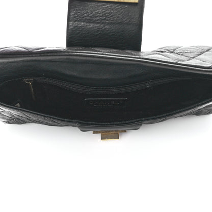 Chanel Sheepskin Mademoiselle Clutch Black 5 of 12