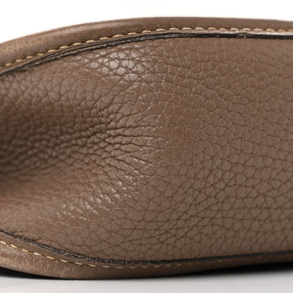 Hermes Taurillon Clemence Evelyne PM Etoupe 9 of 13