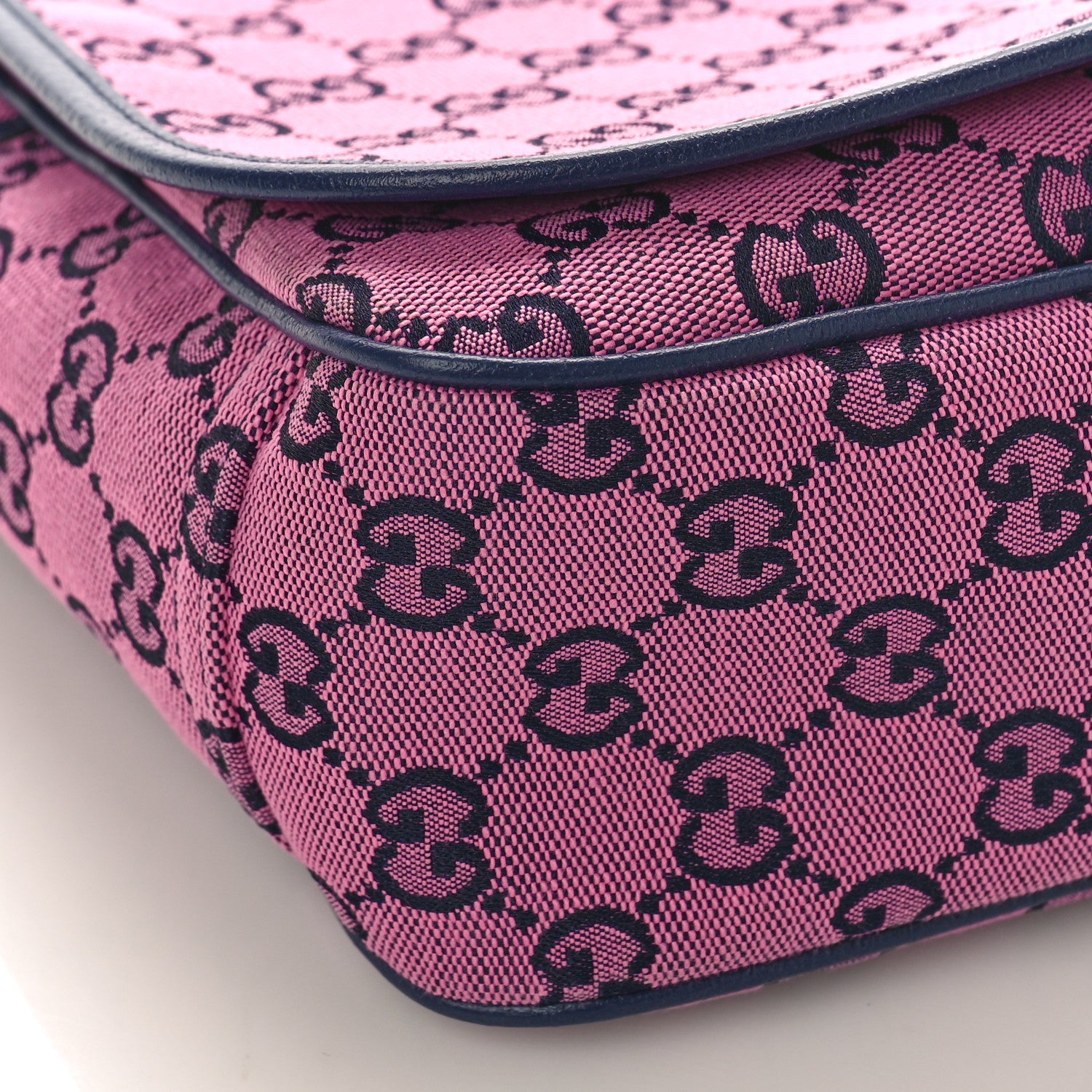 Gucci Monogram GG Childrens Messenger Bag Pink 8 of 9