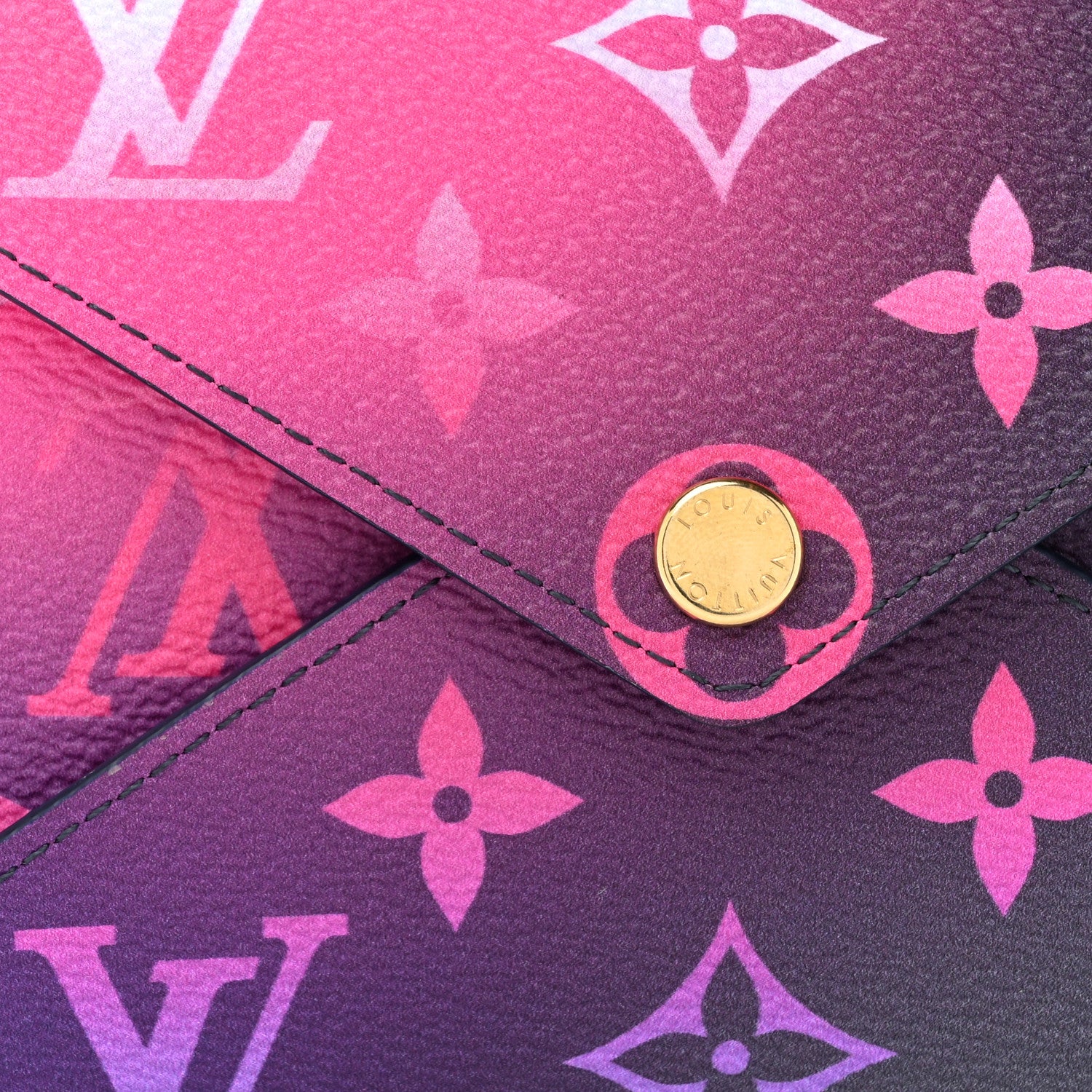 Louis Vuitton Monogram Spring In The City Medium Kirigami Pochette Insert Midnight Fuchsia 7 of 11