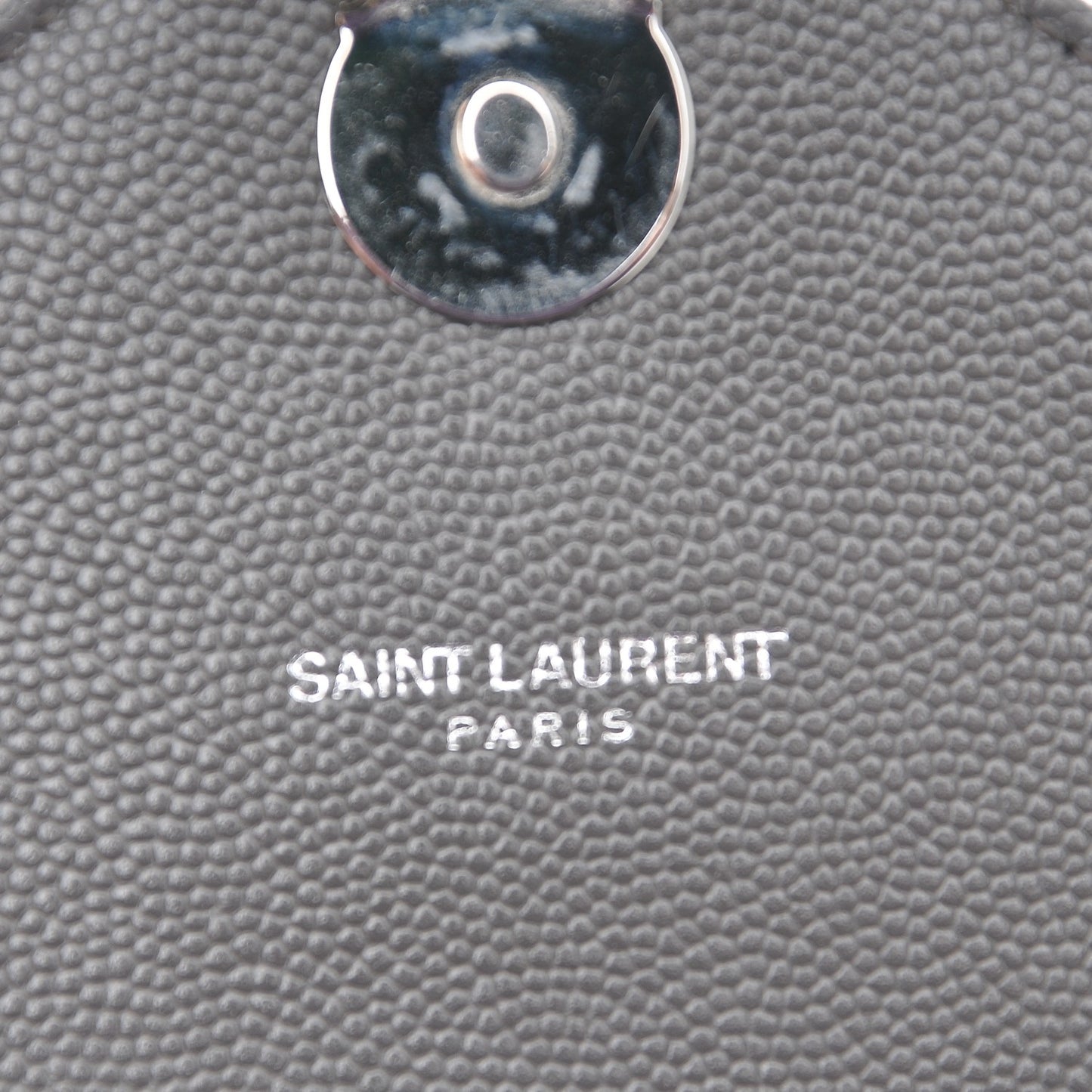 Grain De Poudre Textured Mixed Matelasse Medium Triquilt Monogram Satchel Earth
