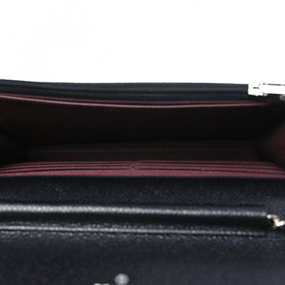 Chanel Caviar Quilted Wallet On Chain WOC Black 8 of 12