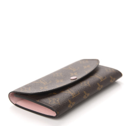 Louis Vuitton Monogram Emilie Wallet Rose Ballerine 4 of 7