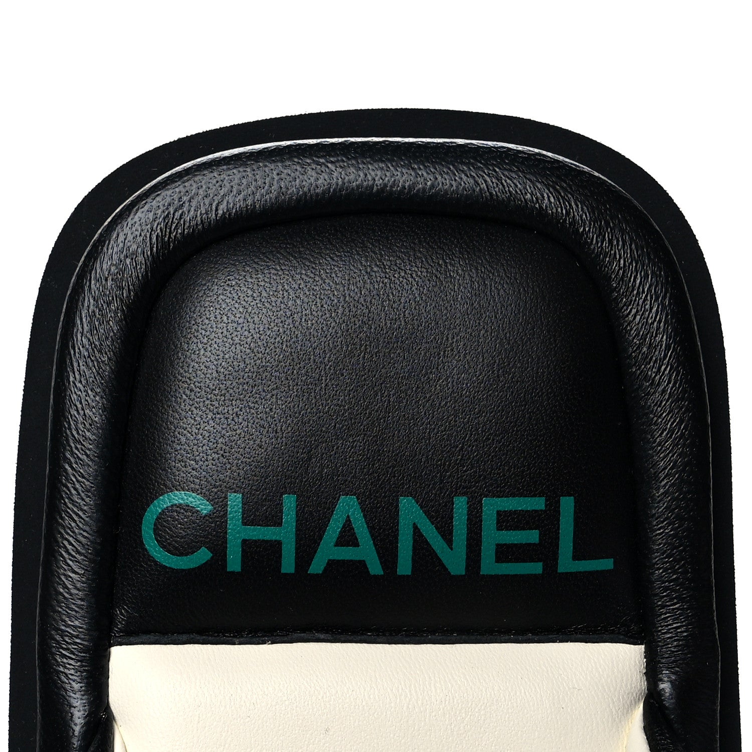 Chanel Lambskin Padded Pool Thong Sandals 38 Black 7 of 8