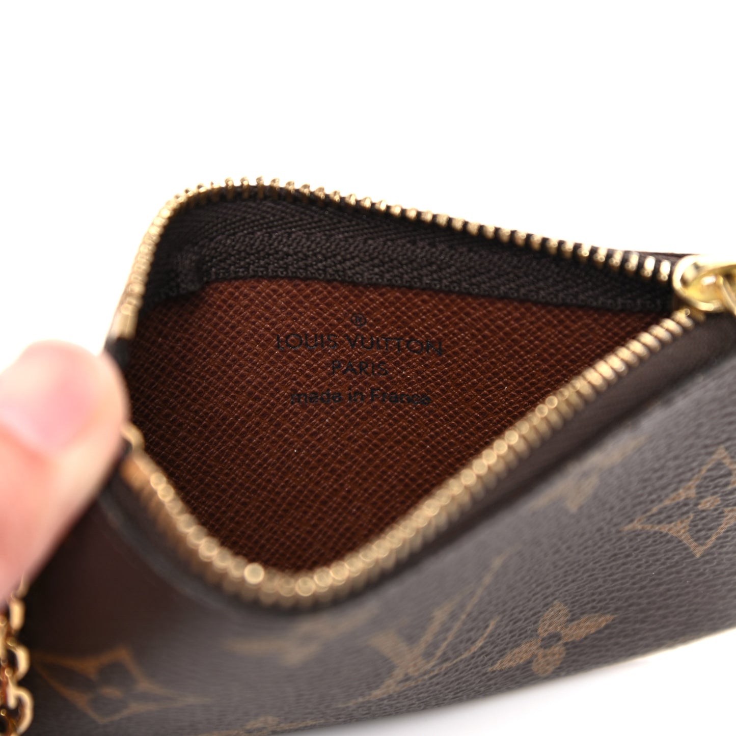 Monogram Key Pouch