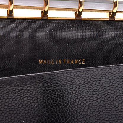 Chanel Caviar CC Small Ring Agenda Planner Black 7 of 9