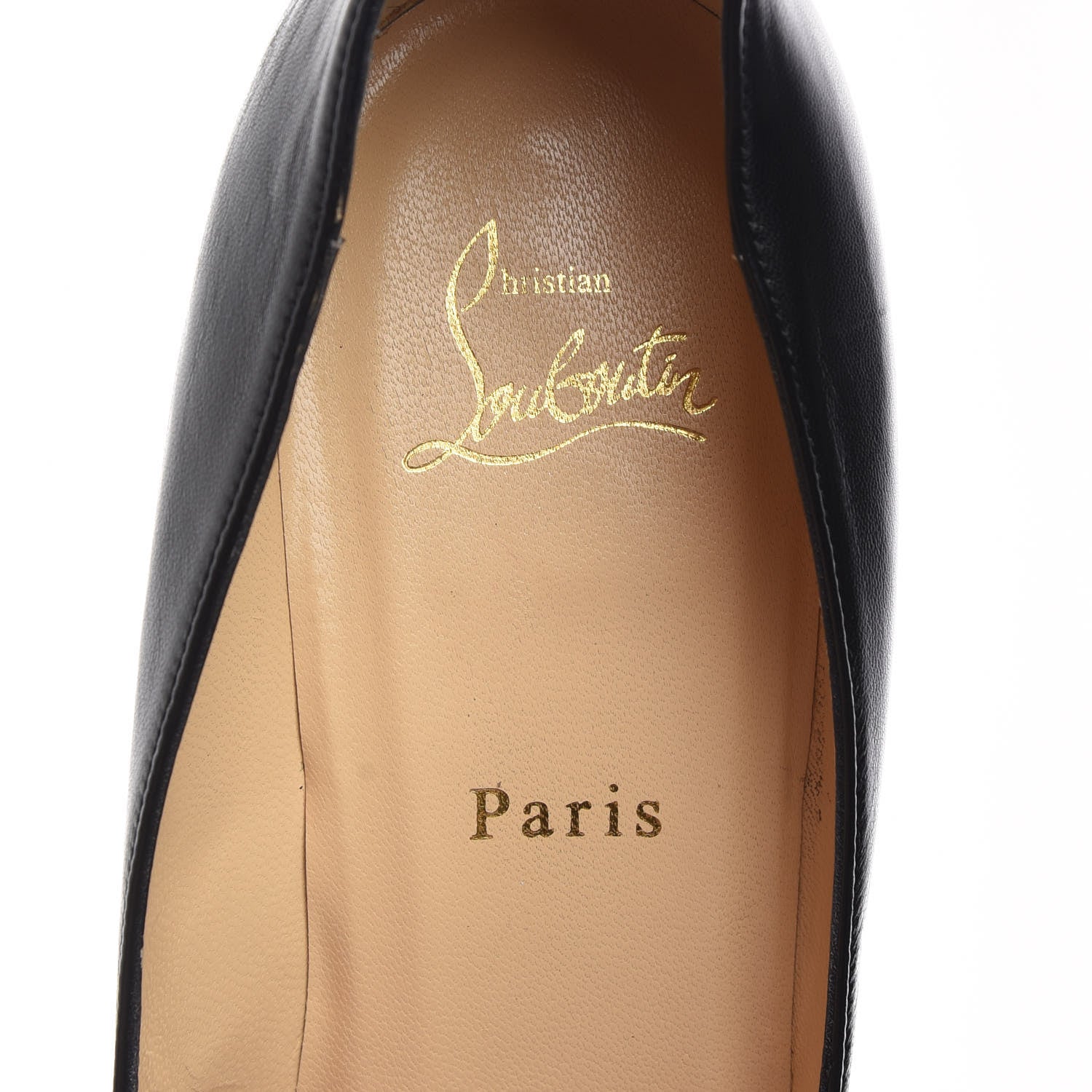 Christian Louboutin Shiny Nappa Pigalle Plato 100 Pumps 41.5 Black 9 of 17