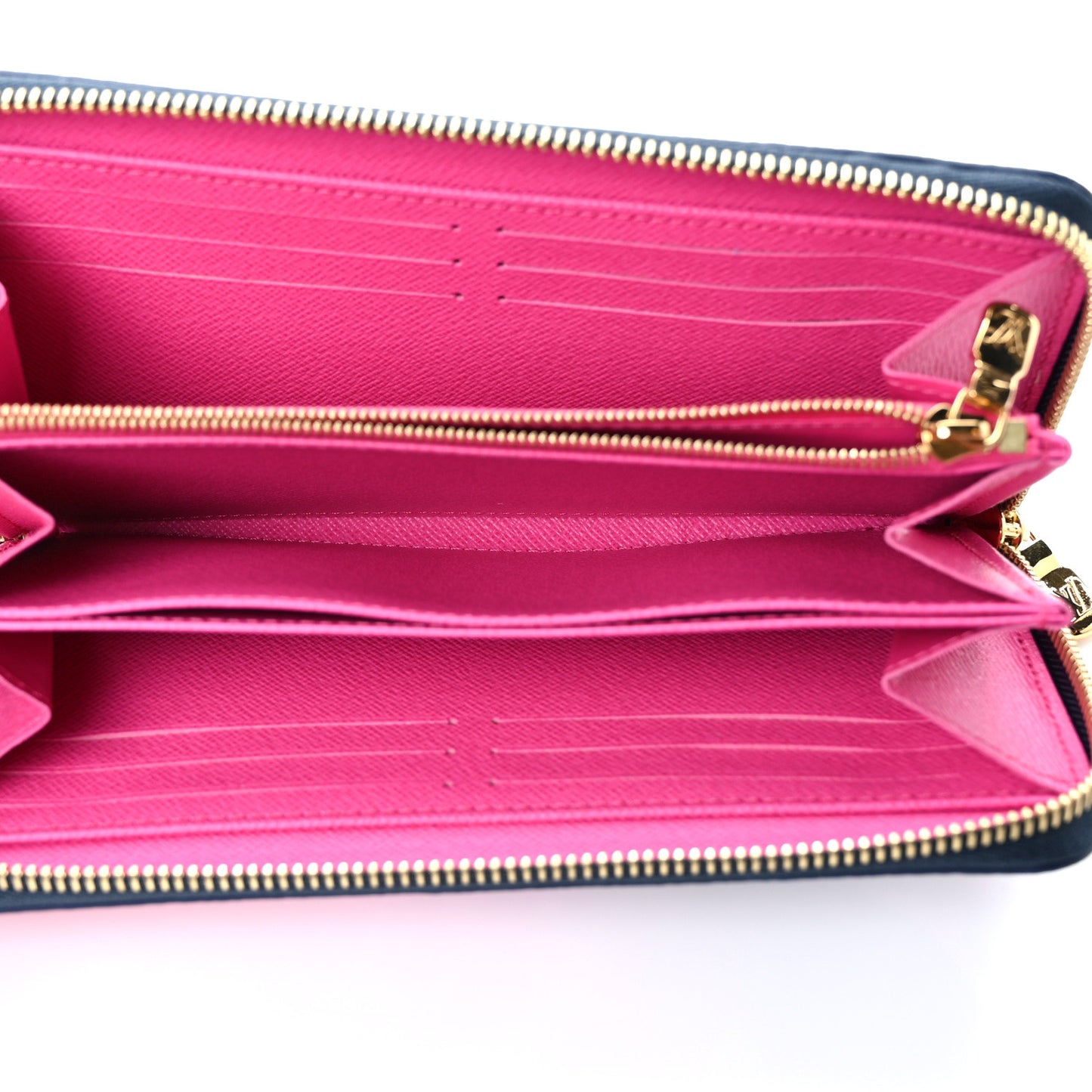 Monogram Giant Spring In The City Zippy Wallet Midnight Fuchsia