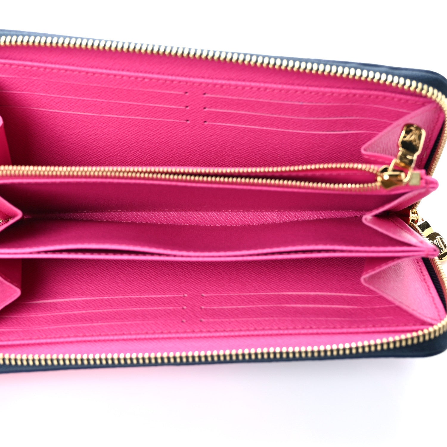 Louis Vuitton Monogram Giant Spring In The City Zippy Wallet Midnight Fuchsia 6 of 7