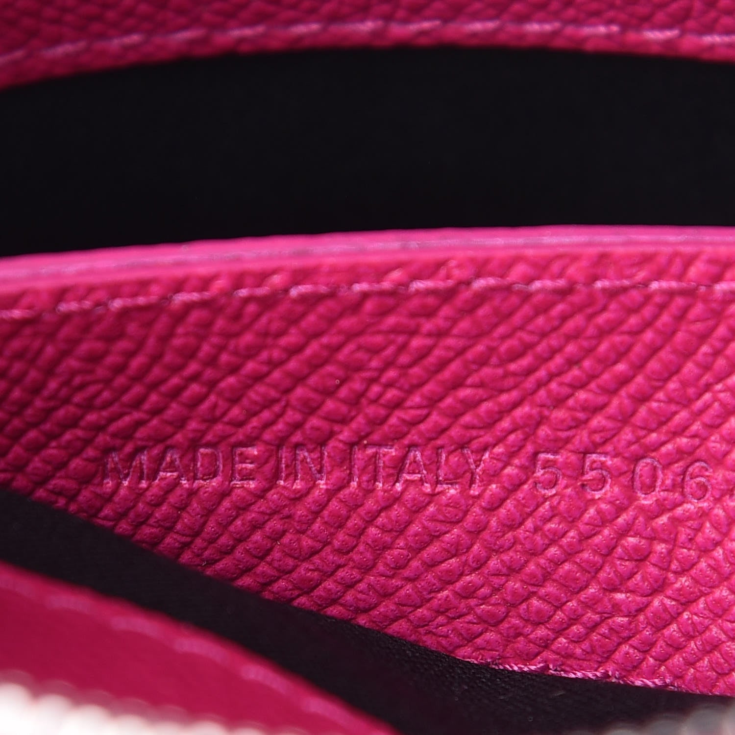 Balenciaga Signature Grained Calfskin Logo XXS Ville Top Handle Bag Fuchsia 8 of 11