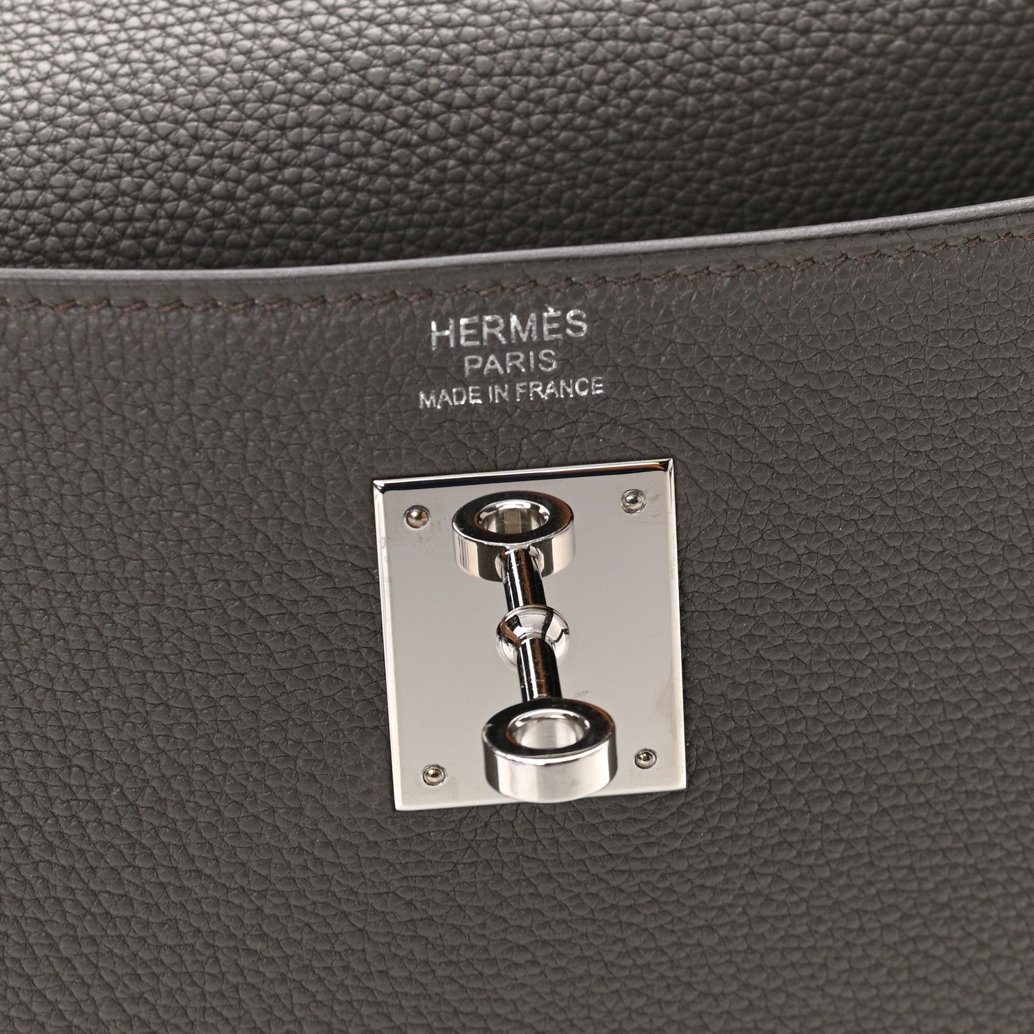 Hermes Togo Kelly Retourne 32 Etain 6 of 11