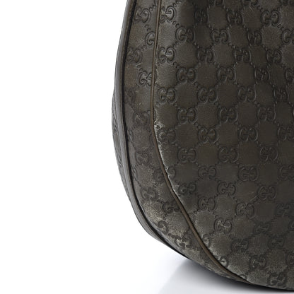 Gucci Guccissima Large GG Twins Hobo Olive Green 12 of 13