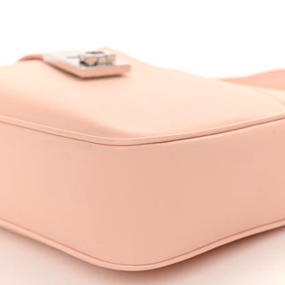 Salvatore Ferragamo Calfskin Gancio Small Archive Camera Case Nylund Pink 10 of 10