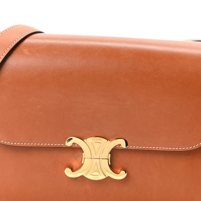 Celine Natural Calfskin Medium Triomphe Tan 9 of 11