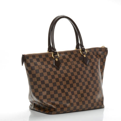 Louis Vuitton Damier Ebene Saleya MM 3 of 7