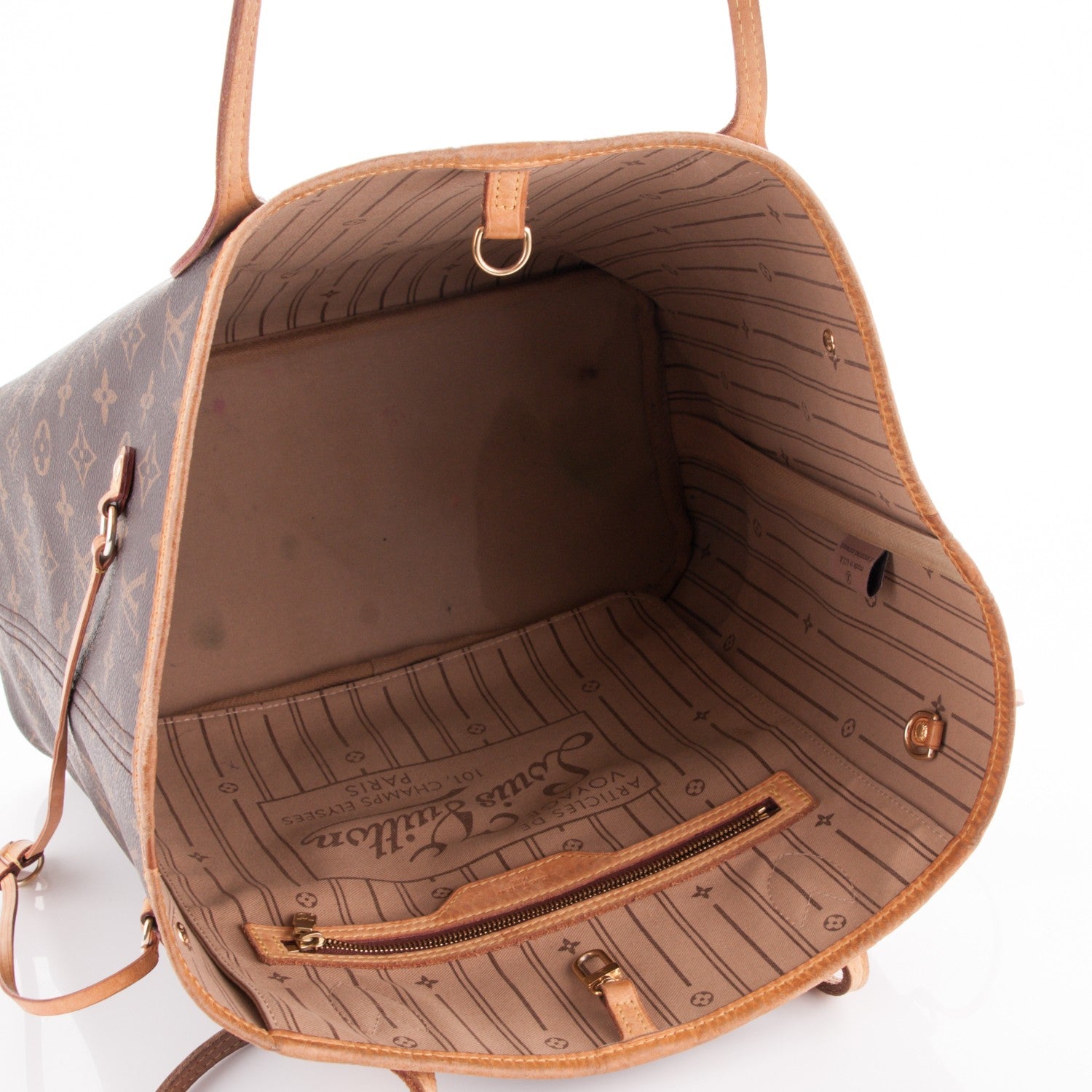 Louis Vuitton Monogram Neverfull MM 5 of 7