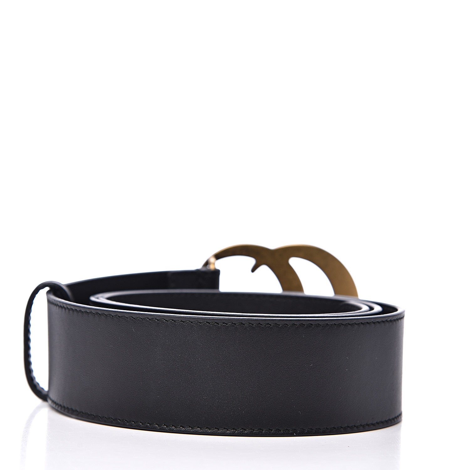 Gucci Calfskin Double G 40mm Belt 85 34 Black 2 of 5
