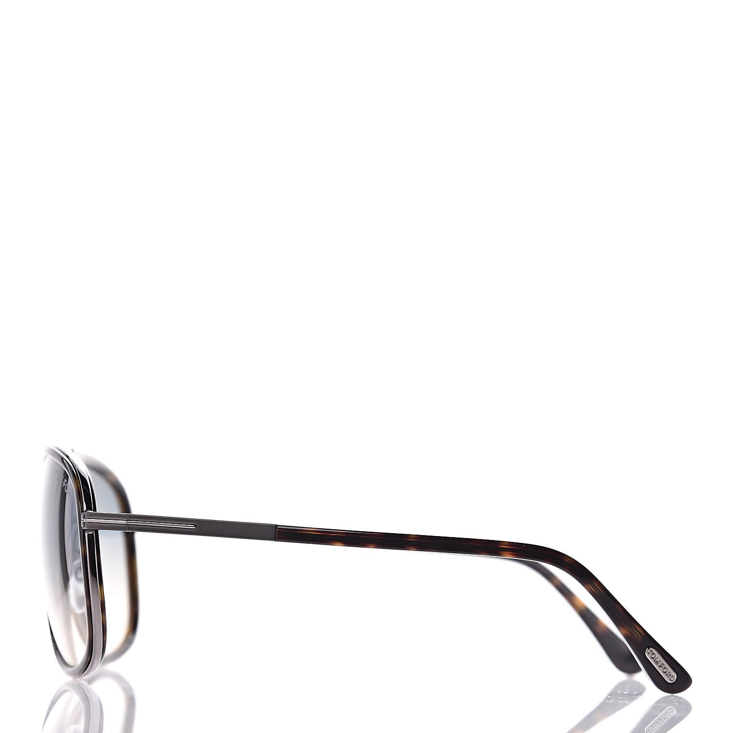 Tom Ford Chris Aviator Sunglasses TF462 Havana 3 of 8
