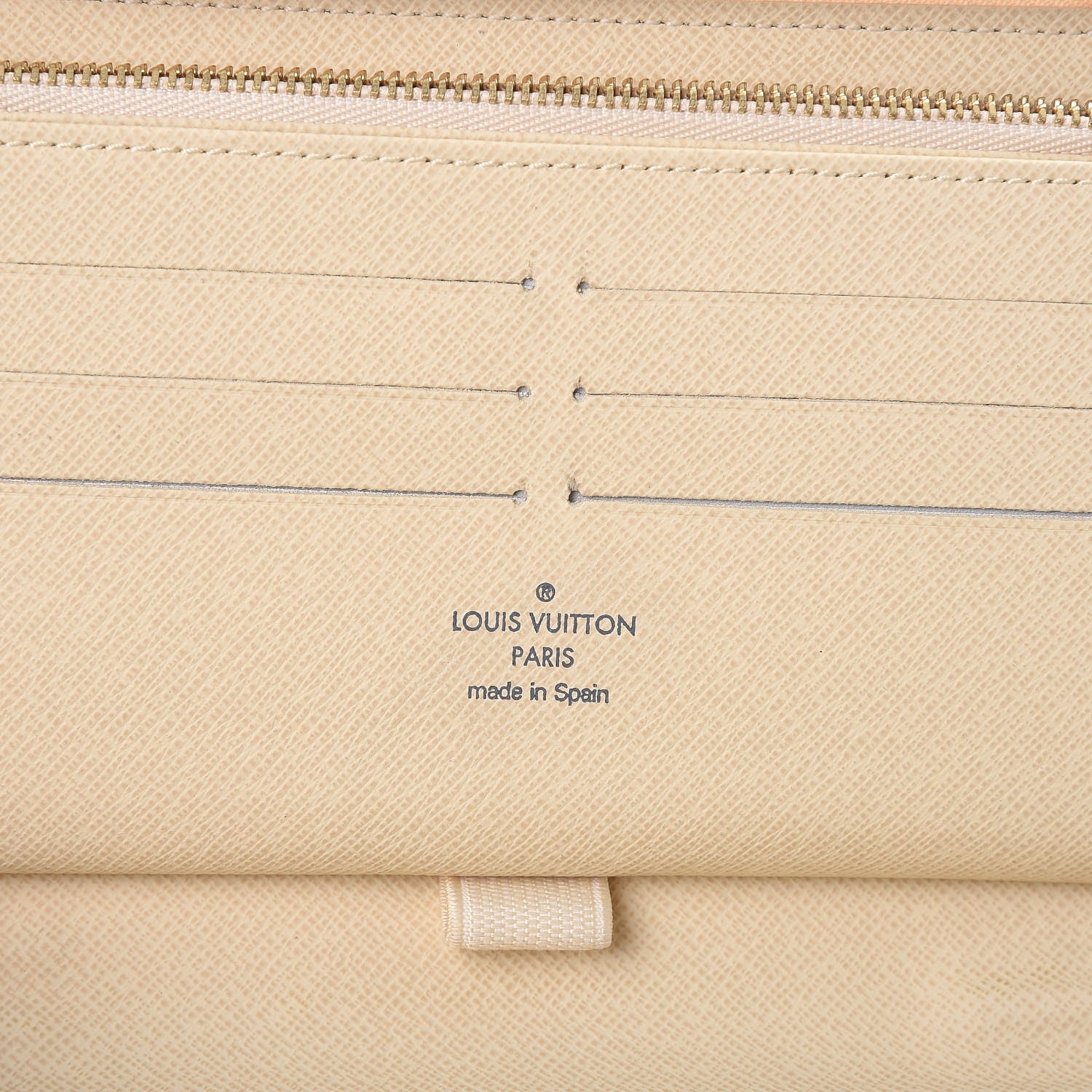 Louis Vuitton Damier Azur Zippy Organizer Wallet 6 of 12