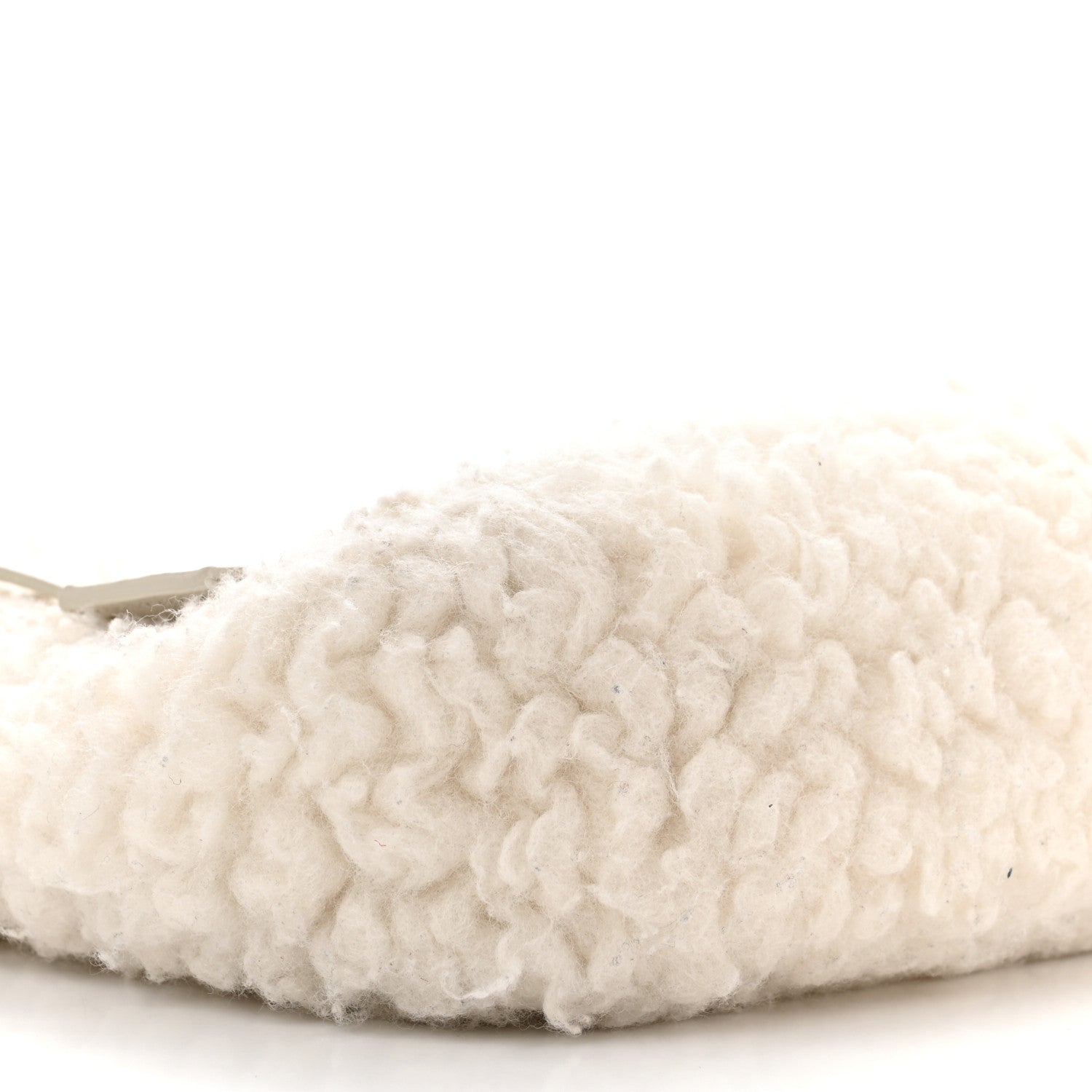 Prada Cashmere Mini Re-Edition 2000 Bag Naturale 9 of 10