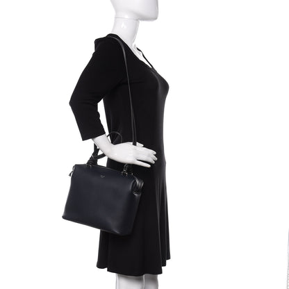 Celine Lambskin Small Soft Cube Satchel Navy 2 of 8