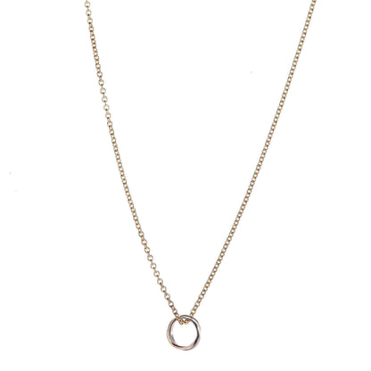 Cartier 18K Pink Yellow White Gold Trinity Pendant Necklace 1 of 6