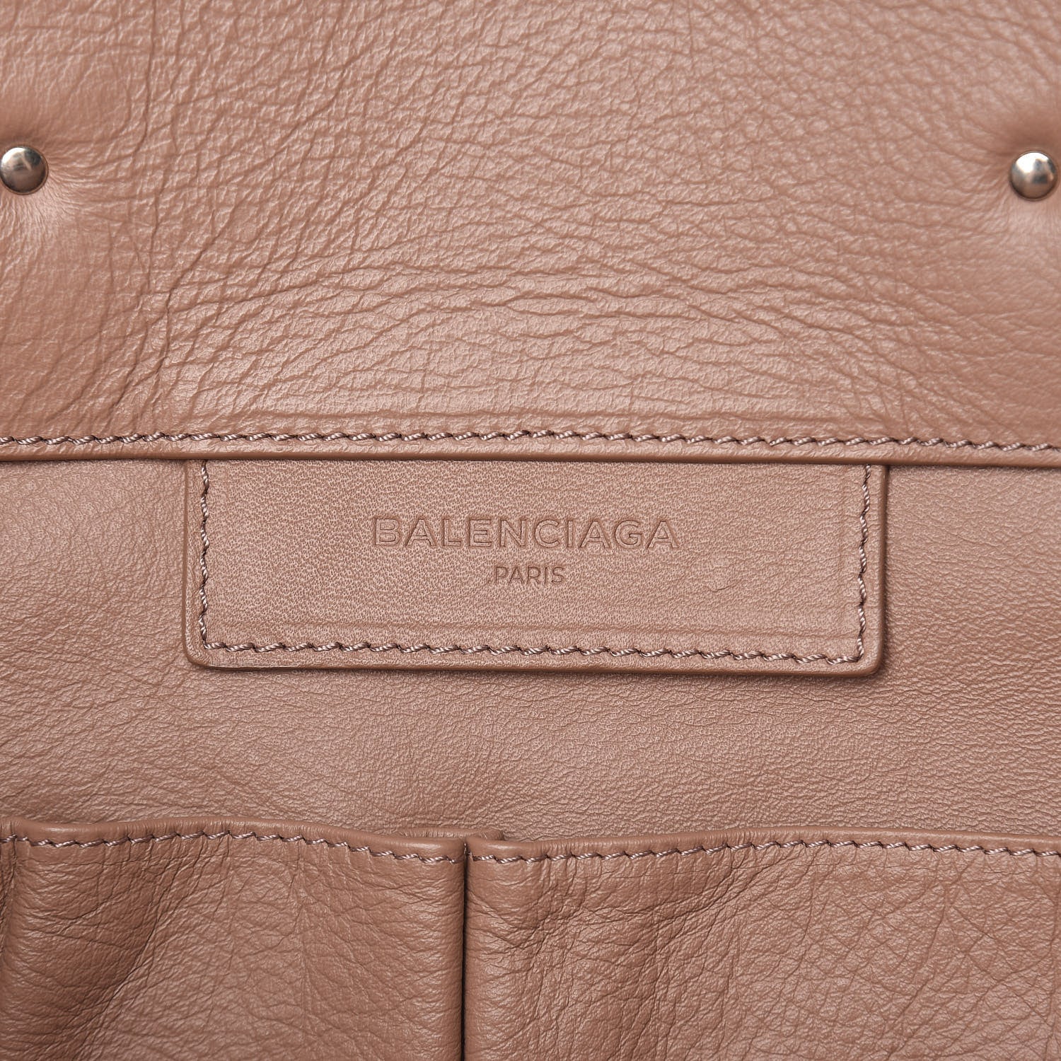 Balenciaga Veau Papier A4 Zip Around Tote Tomette 6 of 11