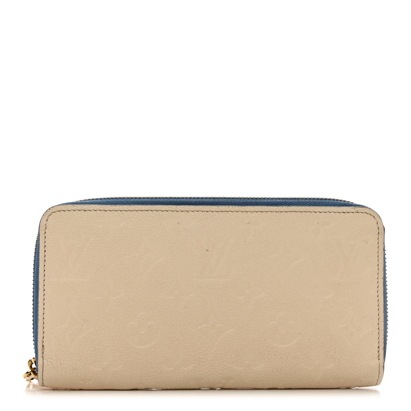 Empreinte Zippy Wallet Denim Creme