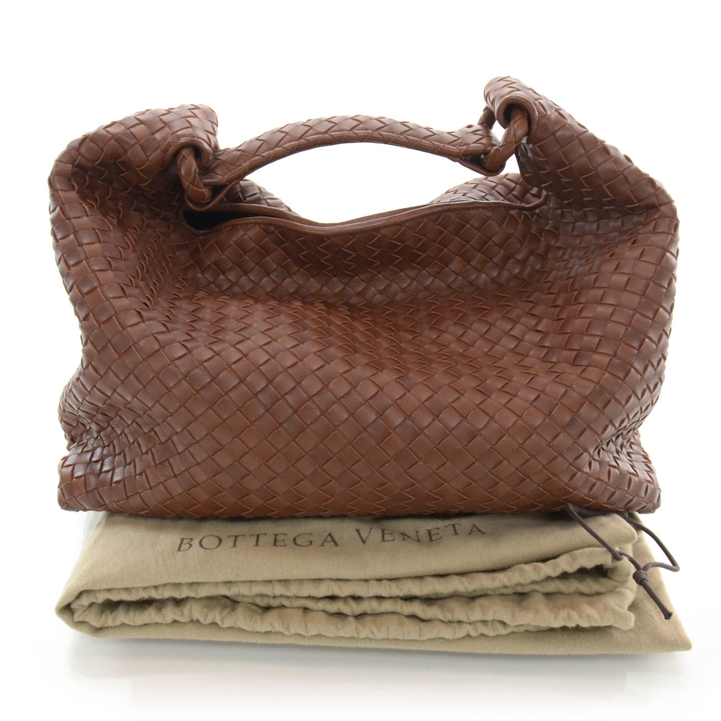 Nappa Intrecciato Sloane Hobo Tea
