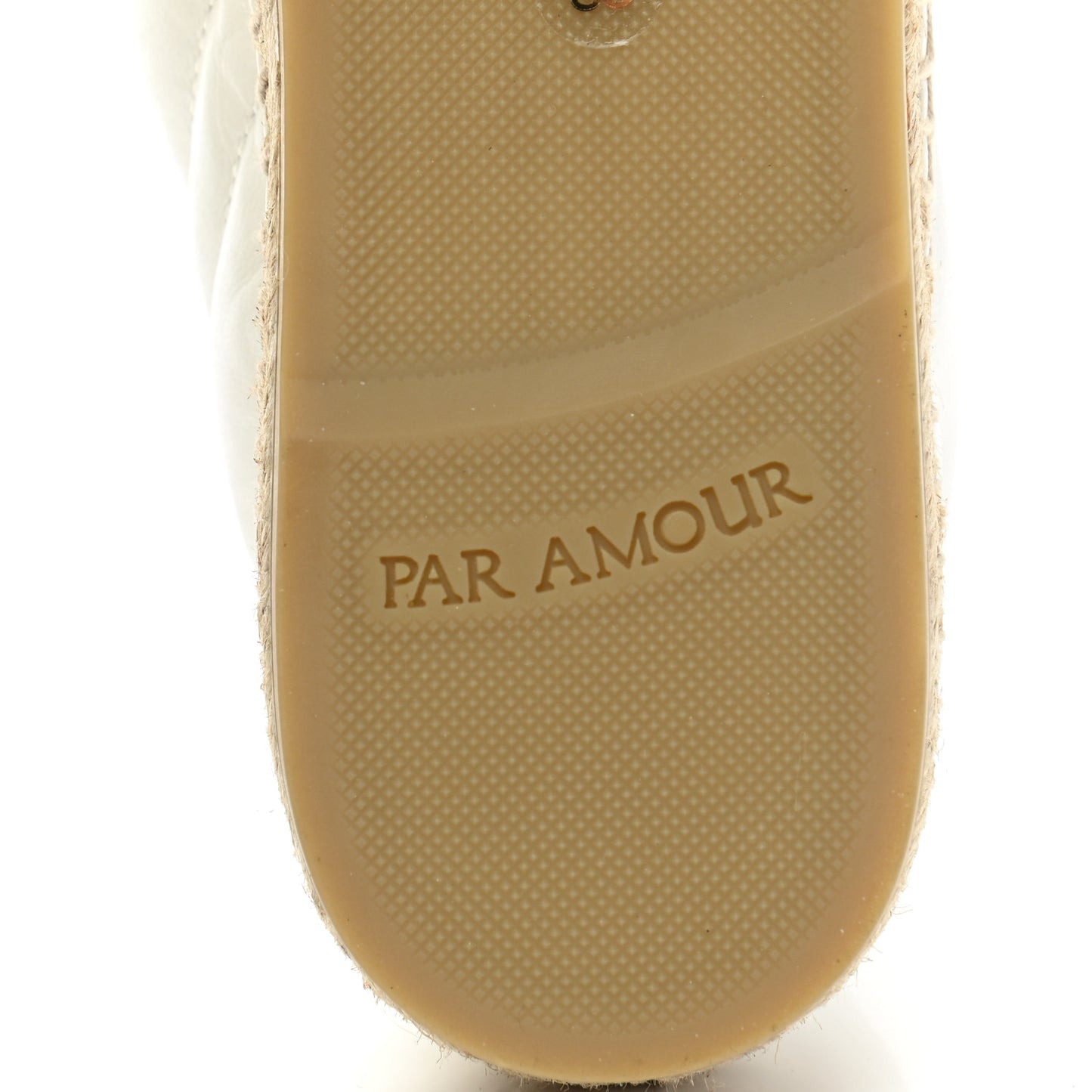 Nappa Matelasse GG Marmont Espadrilles 38 Great White