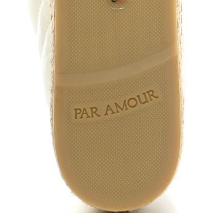 Gucci Nappa Matelasse GG Marmont Espadrilles 38 Great White 7 of 10
