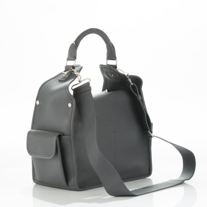 Balenciaga Calfskin Detachables Top Handle Grey 3 of 6