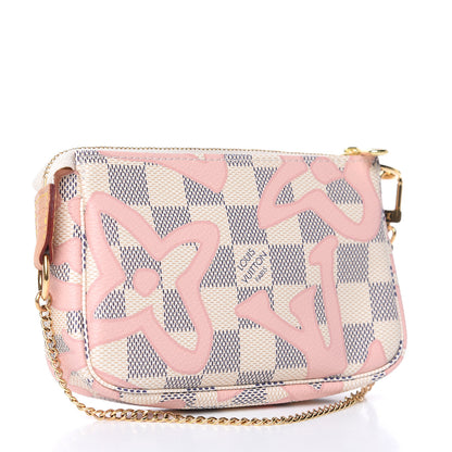 Louis Vuitton Damier Azur Tahitienne Mini Pochette Accessories 3 of 7