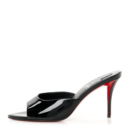 Christian Louboutin Patent Miss Z 80 Mule 37 Black 1 of 9