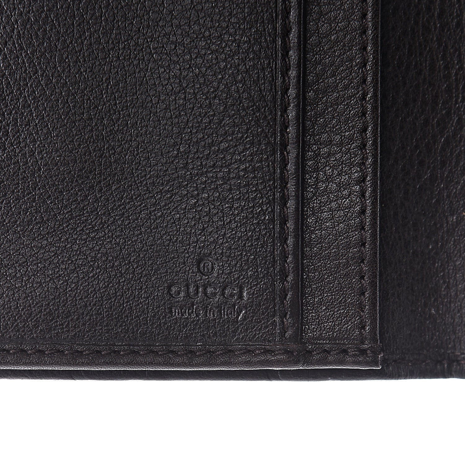Gucci Guccissima Ladies Web Long Wallet Black 6 of 6