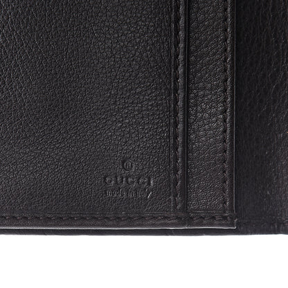 Gucci Guccissima Ladies Web Long Wallet Black 6 of 6