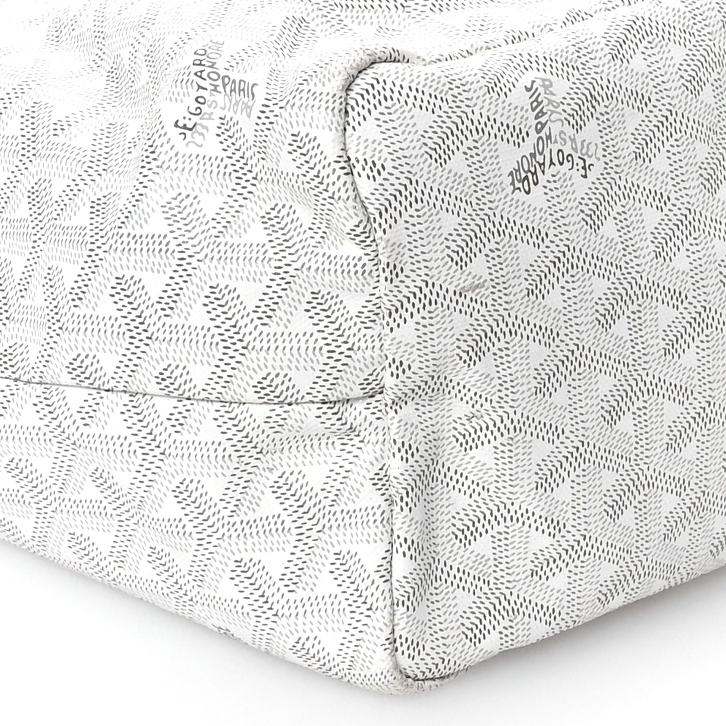 Goyardine Saint Louis PM White