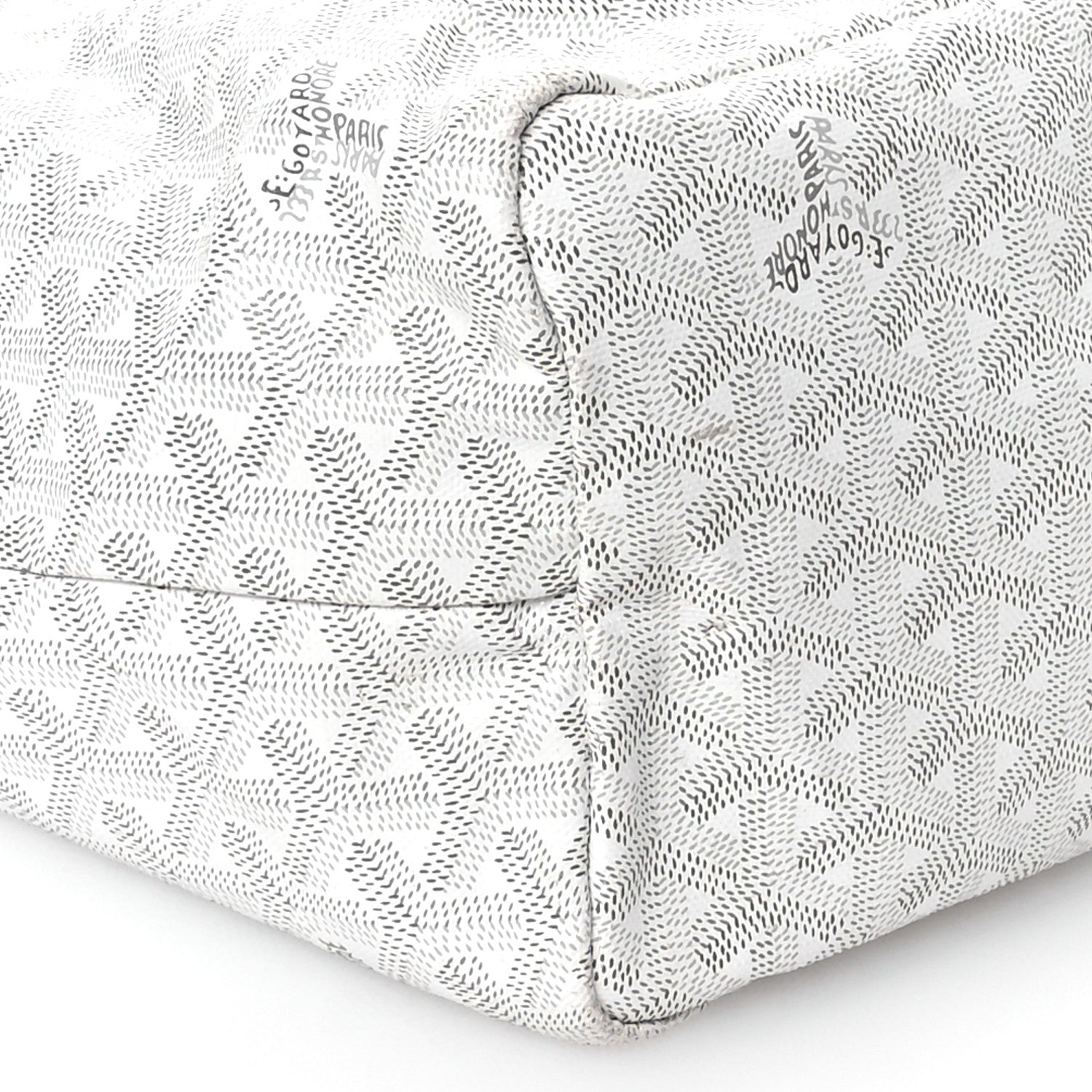 Goyard Goyardine Saint Louis PM White 9 of 12
