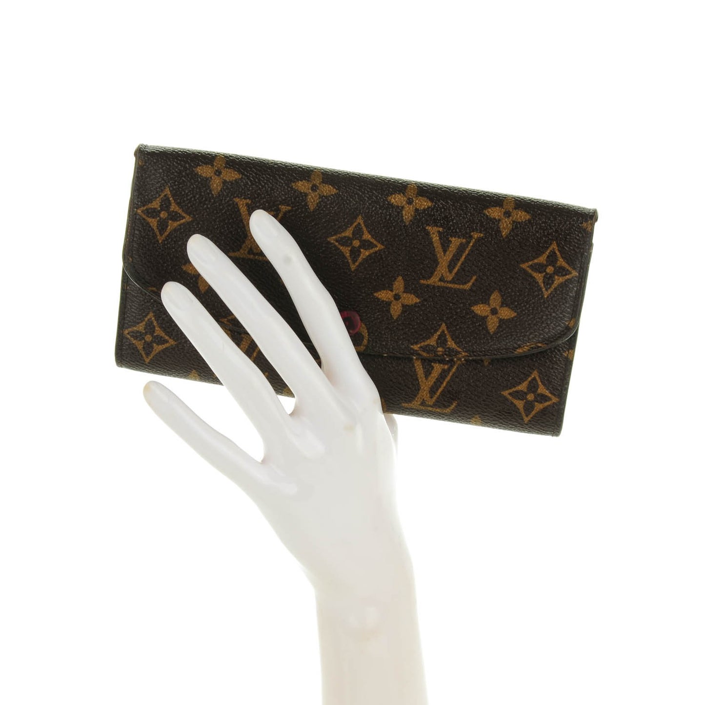 Monogram Emilie Wallet Fuchsia