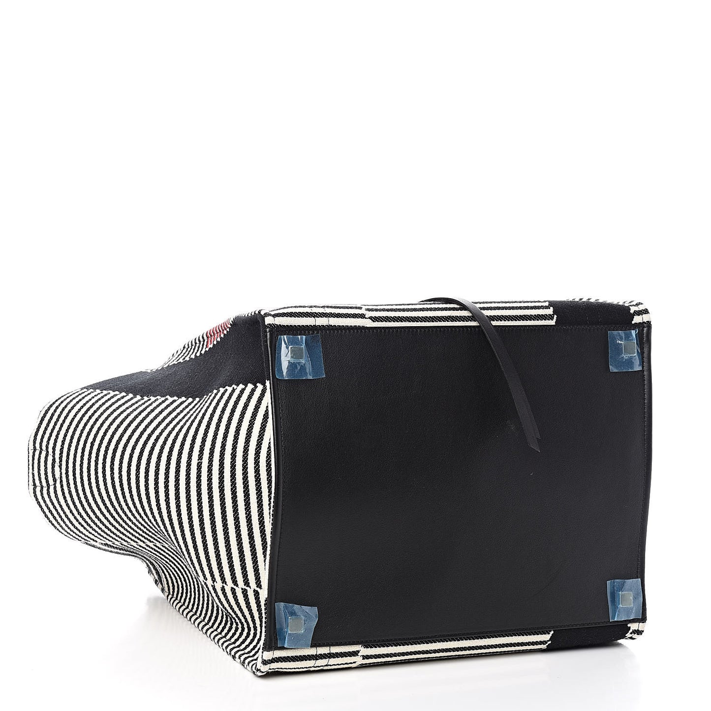 Cotton Canvas Stripped Medium Phantom Luggage Multicolor