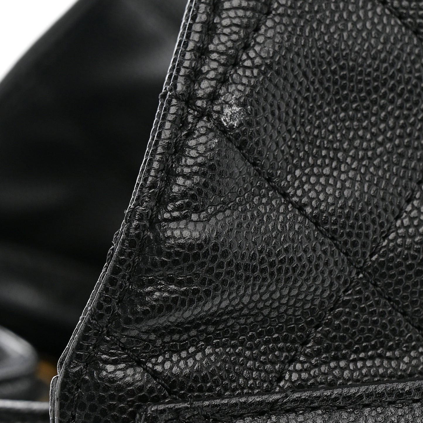 Caviar Quilted Small Chanel 25 Handbag Black Black