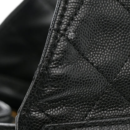 Chanel Caviar Quilted Small Chanel 25 Handbag Black Black 11 of 12