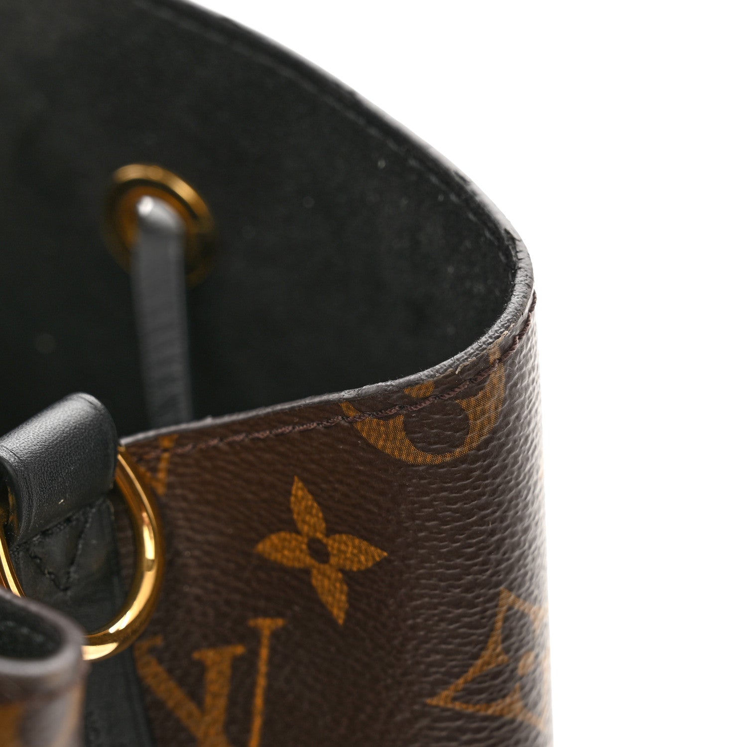 Louis Vuitton LOUIS VUITTON Monogram Neonoe MM Black 9 of 12