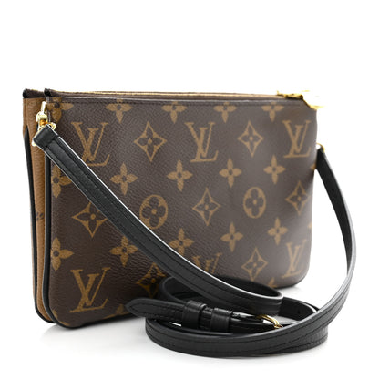 Louis Vuitton Reverse Monogram Giant Double Zip Pochette 4 of 13